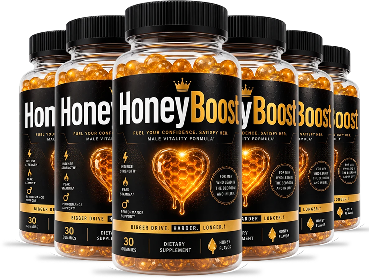 HoneyBoost 6 Bottles package